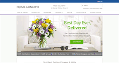Desktop Screenshot of floralconcepts.net